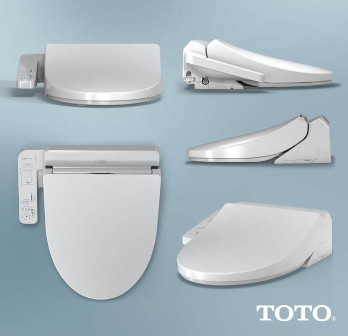 TOTO WASHLET A2 Electronic Bidet Toilet Seat with Heated Seat SW3004#01 TOTO WASHLET A2 Electronic Bidet Toilet Seat with Heated Seat SW3004#01