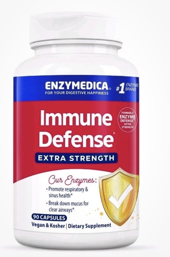 Enzymedica, Immune Defense, Extra Strength, 90 Capsules. EXP : 12/26 Enzymedica, Immune Defense, Extra Strength, 90 Capsules. EXP : 12/26