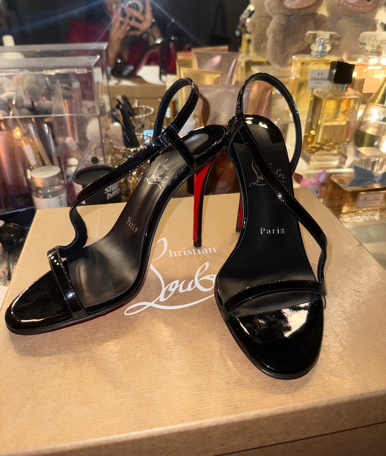 christian louboutin rosa 36, black, brand new, never worn christian louboutin rosa 36, black, brand new, never worn