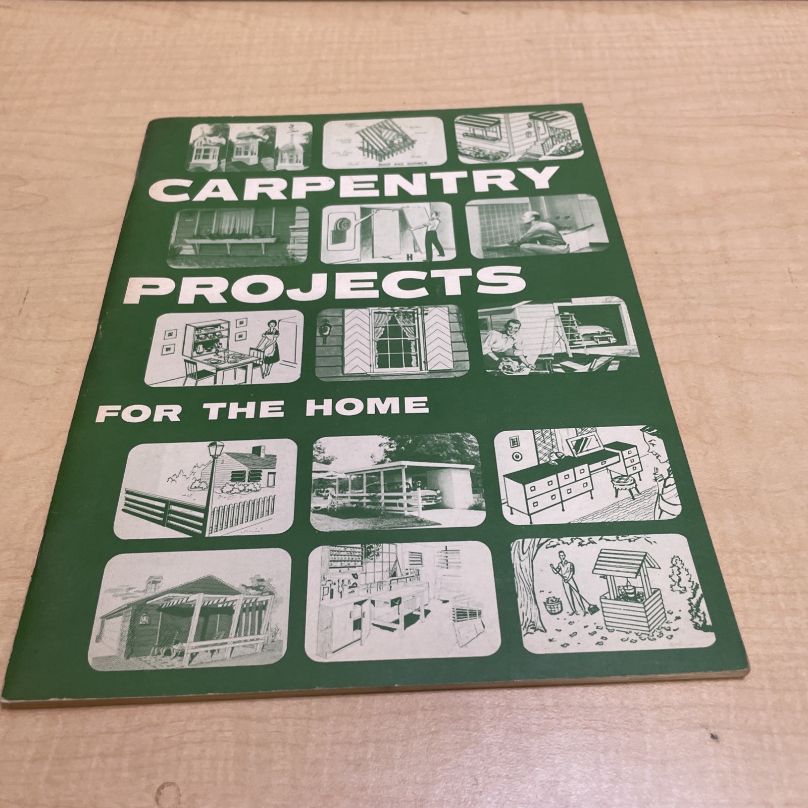 Vintage 1957 Carpentry Projects for the Home Home Craftsman Woodworking Pb Vintage 1957 Carpentry Projects for the Home Home Craftsman Woodworking Pb