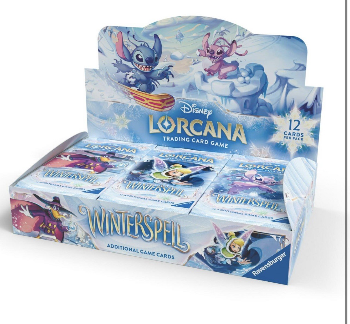 Disney Lorcana TCG Winterspell Booster Box Sealed Box Disney Lorcana TCG Winterspell Booster Box Sealed Box