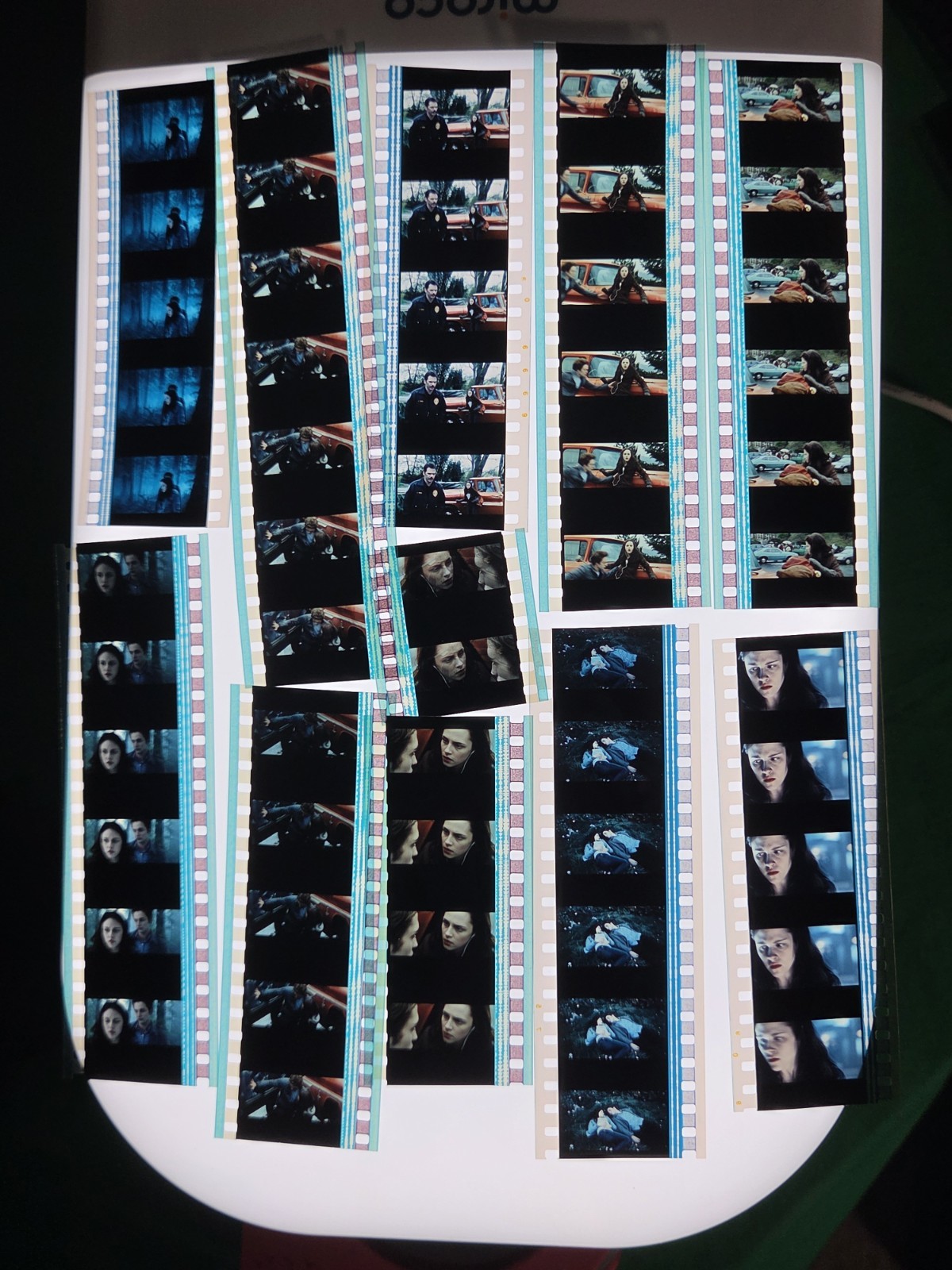 Large Lot Authentic Twilight 35mm Film Strips Cells Large Lot Authentic Twilight 35mm Film Strips Cells