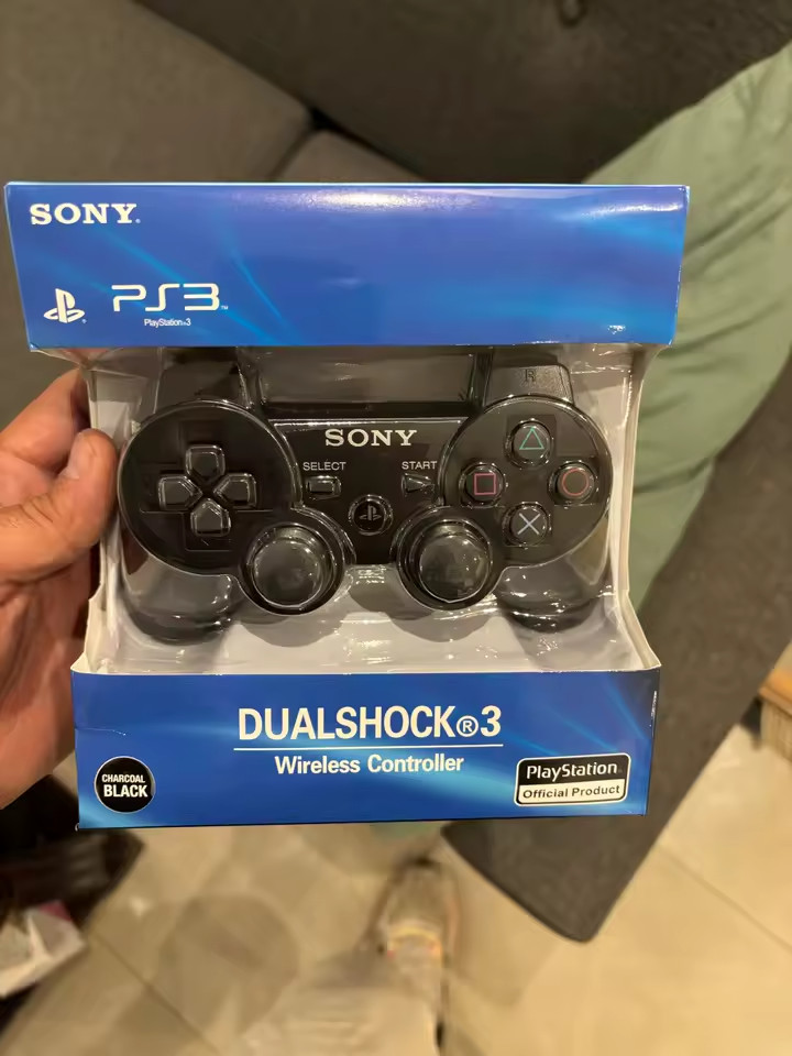 Sony PS3 DualShock 3 Wireless Controller Black OEM Great Condition Tested