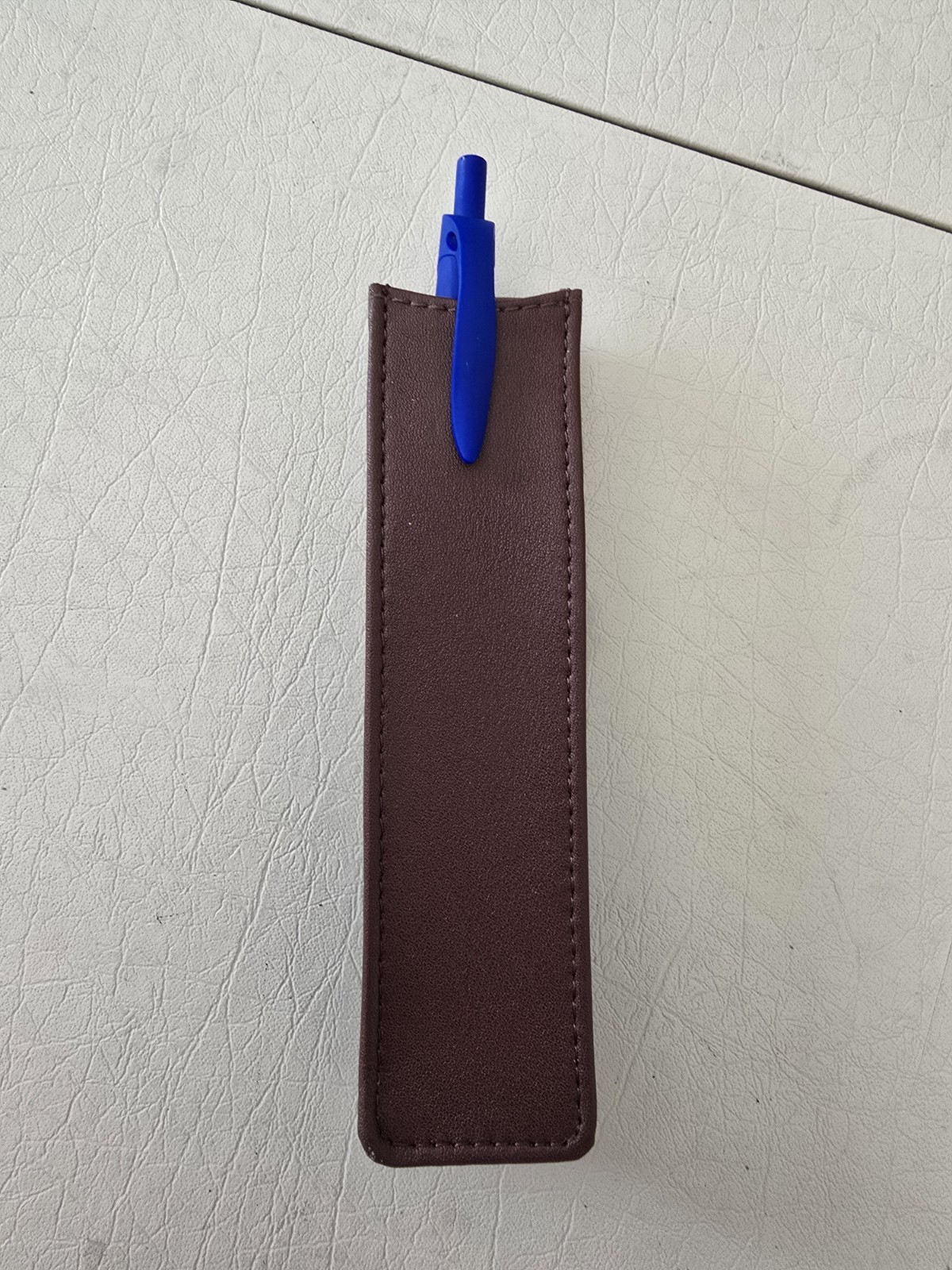Levenger Leather Add A Pen Pouch Pen Holder. Attach To Briefcase, Tote, Etc.