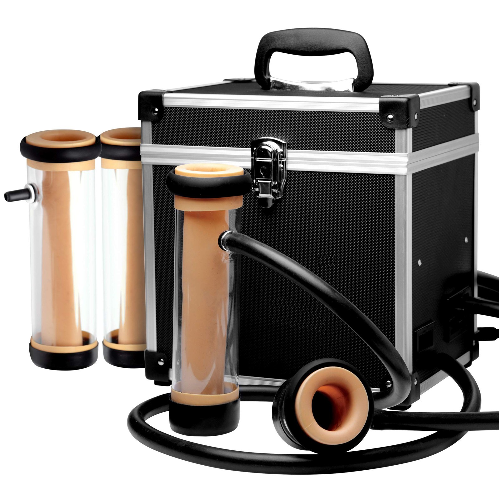 LoveBotz The Super Milker Deluxe Automatic Stroker Machine | 4 Interchangeable