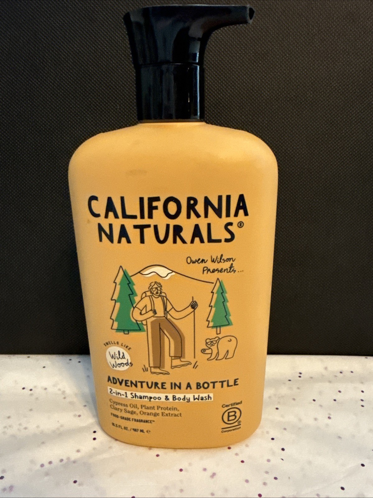 CALIFORNIA NATURALS 2-in-1 Shampoo & Body Wash WILD WOODS Scent 16.5 oz CALIFORNIA NATURALS 2-in-1 Shampoo & Body Wash WILD WOODS Scent 16.5 oz