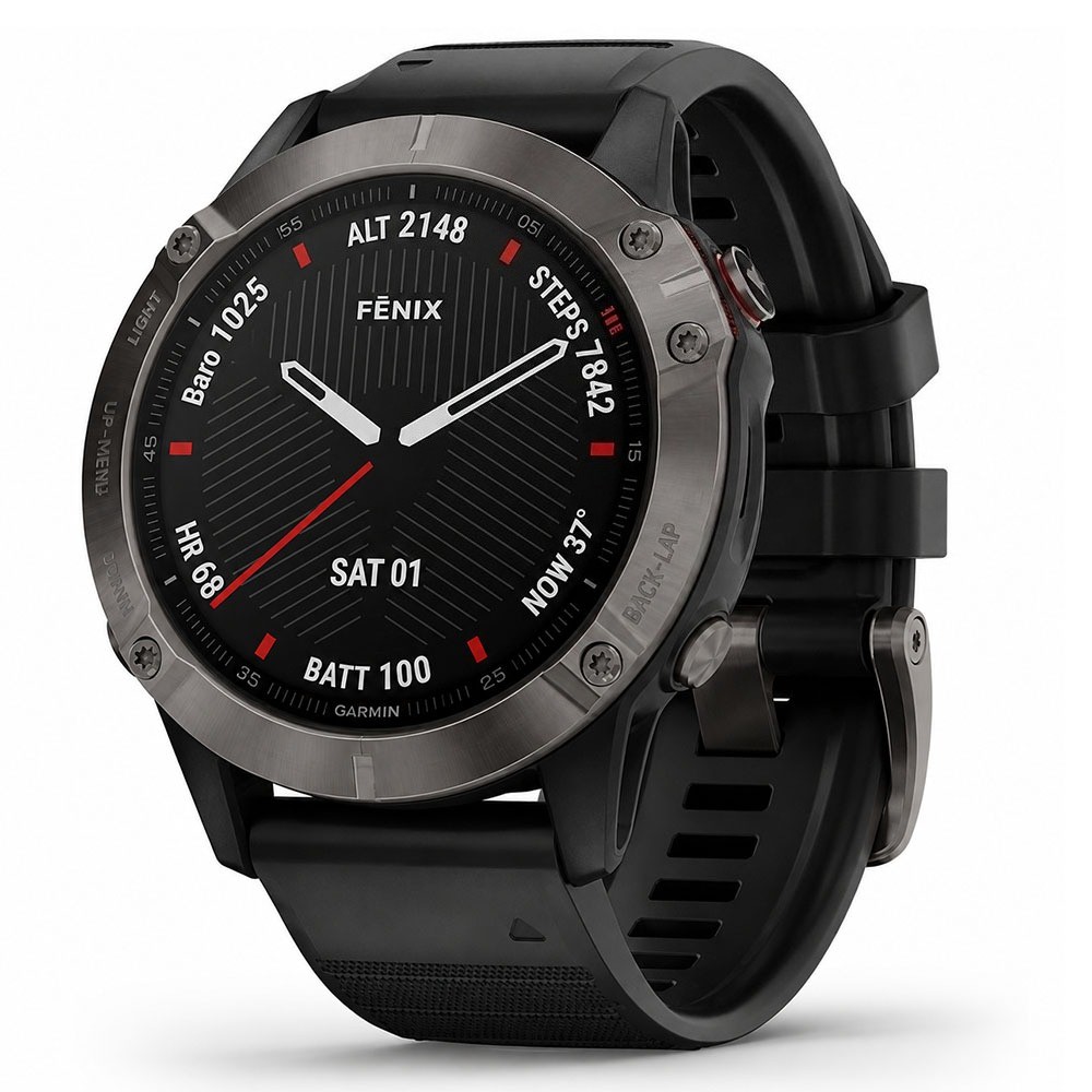 Garmin Fenix 6 Pro GPS Smartwatch Black Multisport Outdoor Fitness Tracker Garmin Fenix 6 Pro GPS Smartwatch Black Multisport Outdoor Fitness Tracker