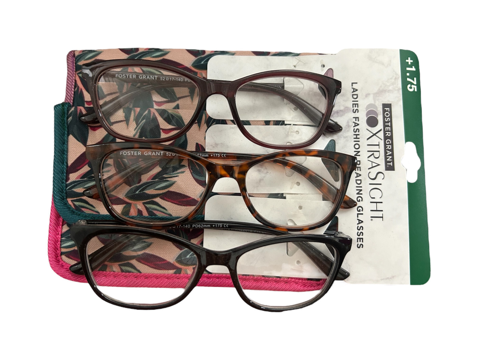 XtraSight By Foster Grant Women\'s Reading Glasses VRL2018 3 Pack XtraSight By Foster Grant Women\'s Reading Glasses VRL2018 3 Pack