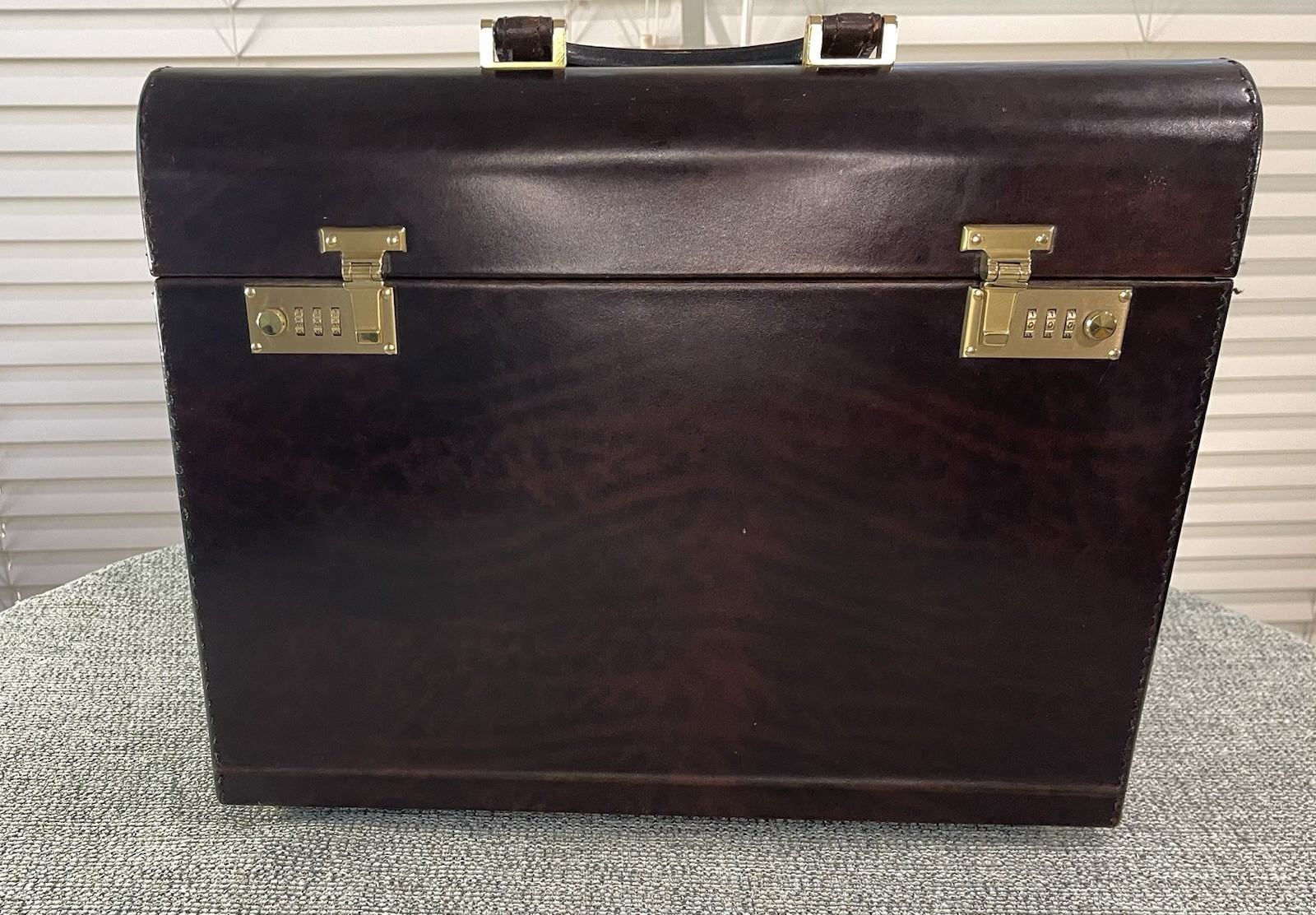 Vintage Italian Leather Briefcase Excellent Condition Vintage Italian Leather Briefcase Excellent Condition