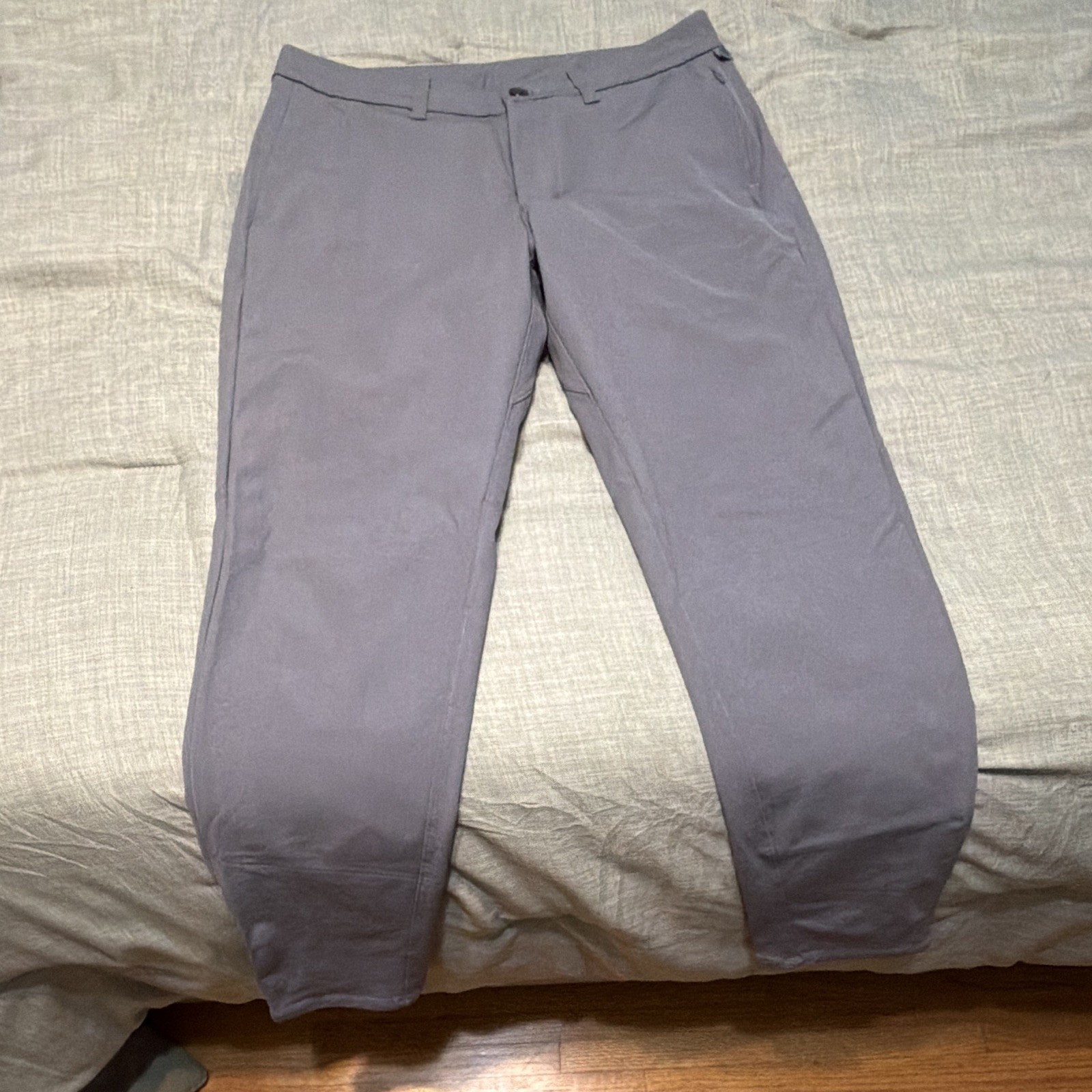 Lululemon Men’s ABC Pants Gray/Taupe Warpstreme Size 30 Stretch 5 Pocket