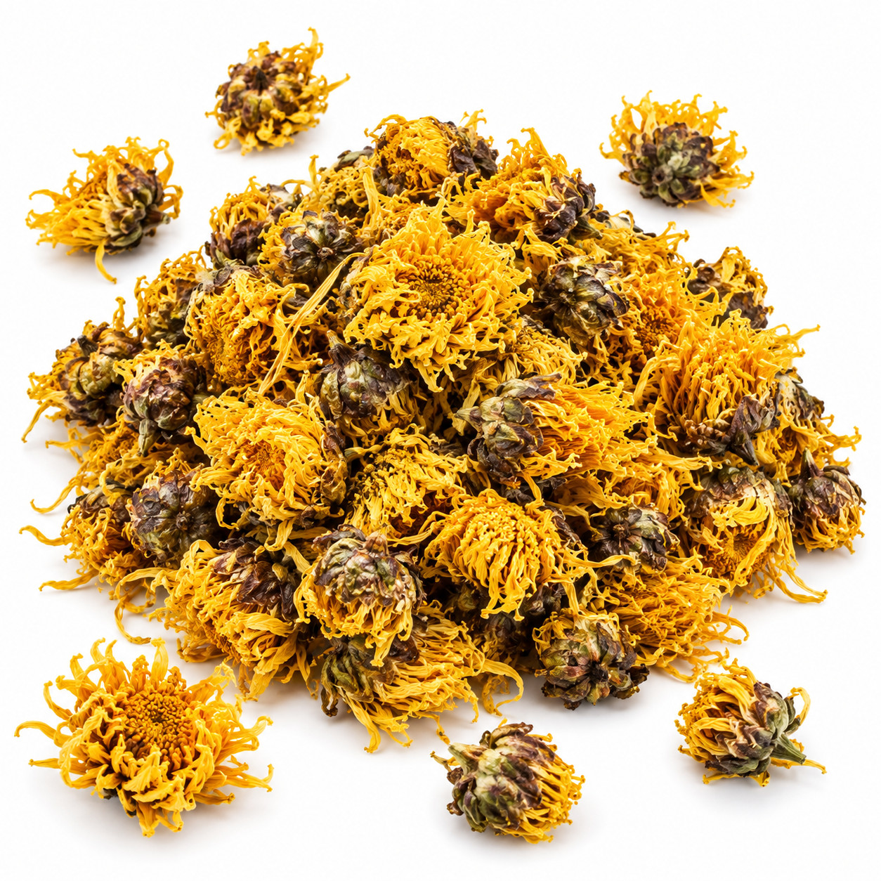 8 OZ Blooms Golden Chrysanthemum Tea Flower Blossom Cooling Healing Floral Tea 8 OZ Blooms Golden Chrysanthemum Tea Flower Blossom Cooling Healing Floral Tea