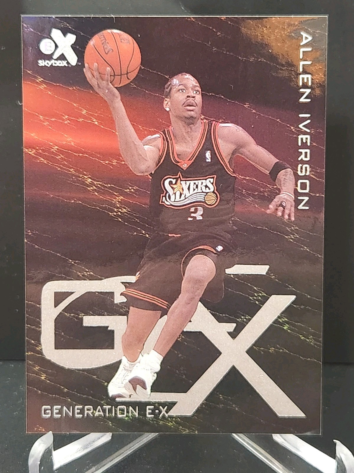 1999-00 Skybox E-X - Generation E-X Allen Iverson #3 GX 1999-00 Skybox E-X - Generation E-X Allen Iverson #3 GX