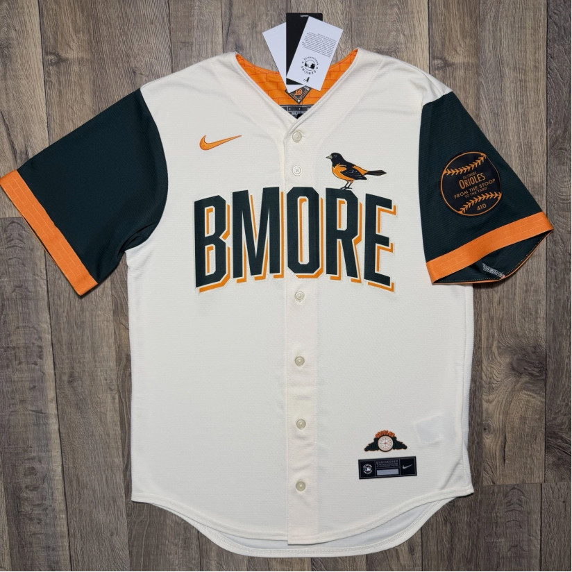 NWT Baltimore Orioles 2026 Cream City Connect Stadium Jersey Men BLANK