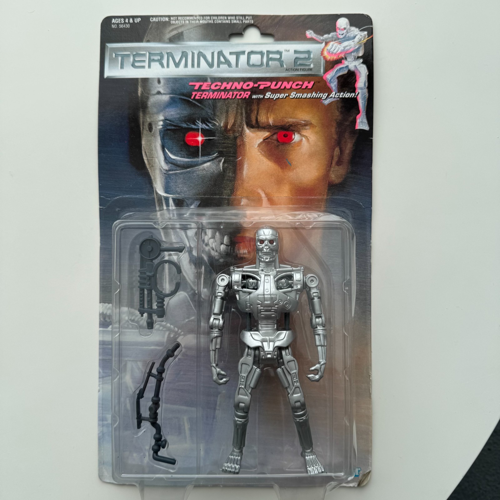 Vintage 1991 Kenner Terminator 2 Techno Punch Action Figure New Sealed Vintage 1991 Kenner Terminator 2 Techno Punch Action Figure New Sealed