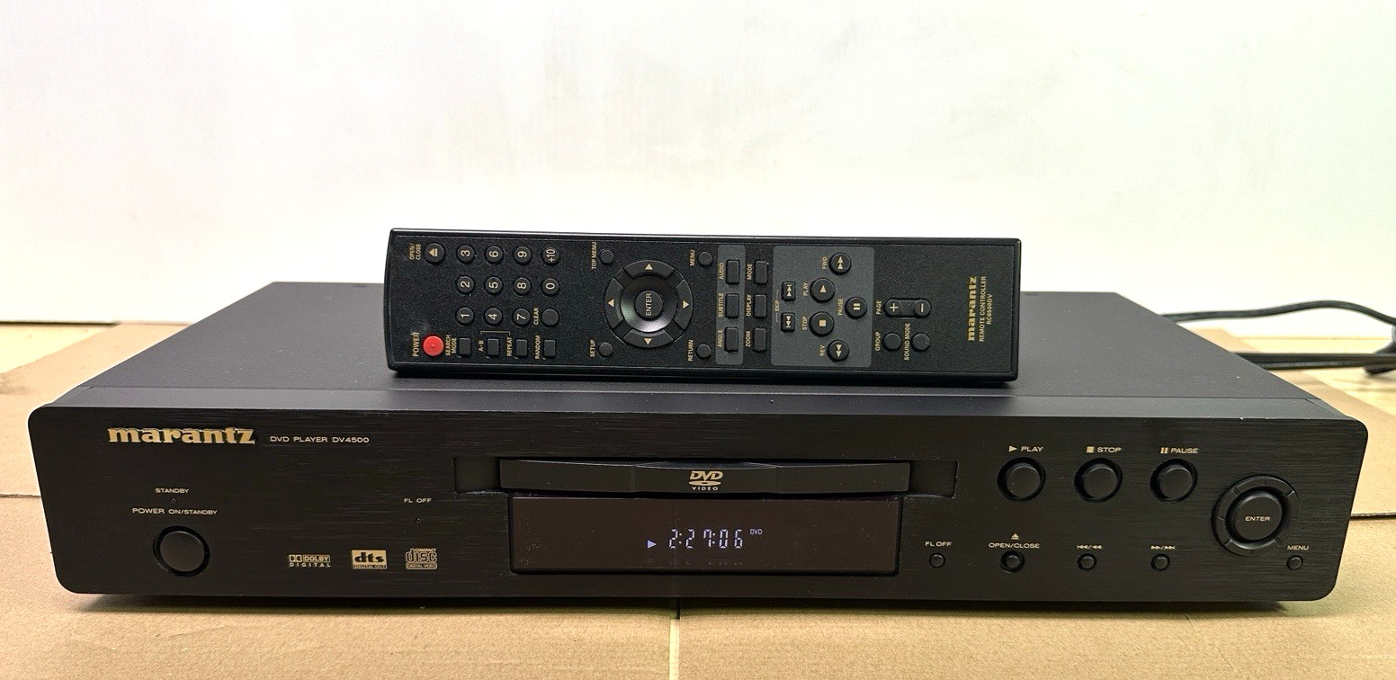 MARANTZ DV4500 DVD Player CD\'s MP3 WMA w/ Remote TESTED