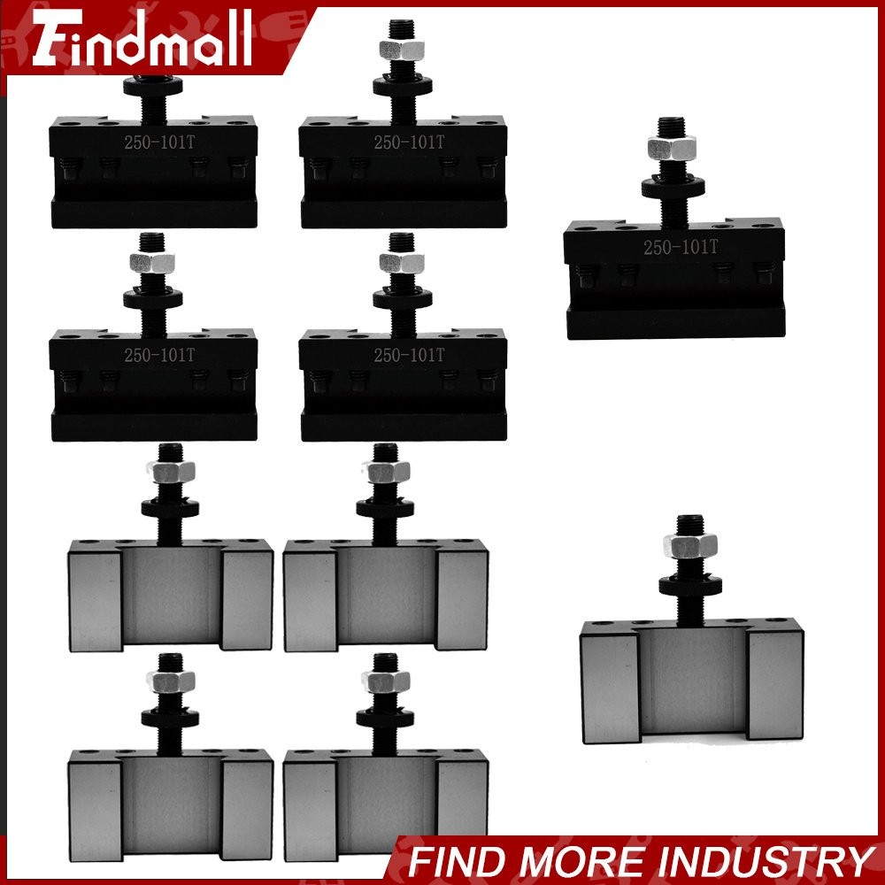 Findmall 10Pcs AXA #1 250-101 XL Oversize Quick Change Tool Post Turning Holder