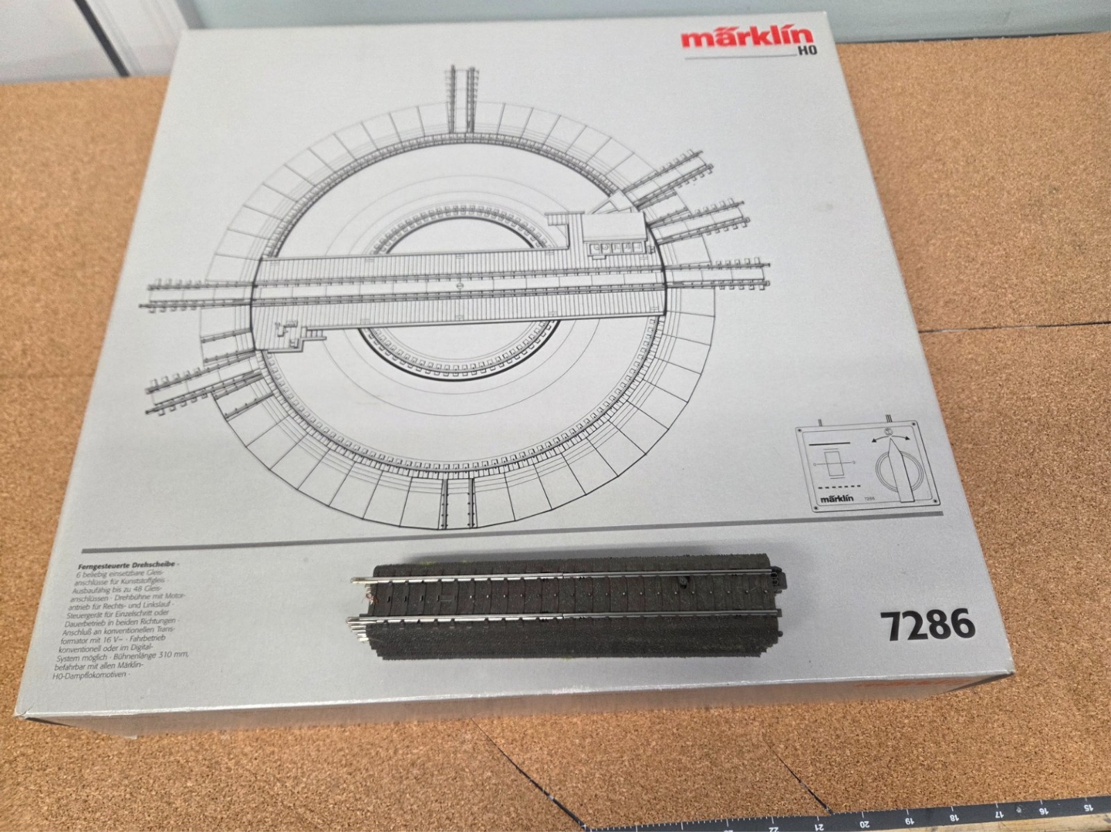 Marklin Remote controled turn table 7286 Marklin Remote controled turn table 7286