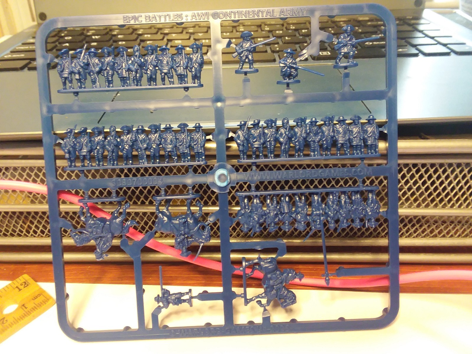 Warlord Games - Epic Battles - AWI - Continental Army Sprue Warlord Games - Epic Battles - AWI - Continental Army Sprue