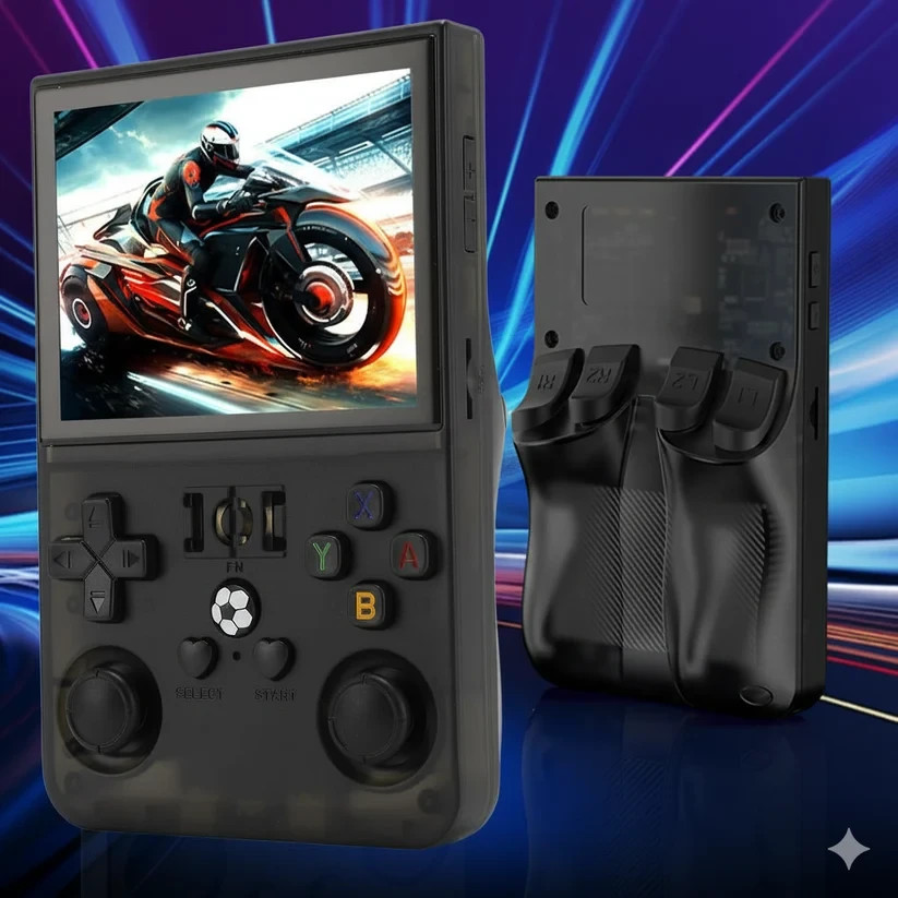 R36S Pro Retro Game Console 128GB Handheld Gaming Device R36S Pro Retro Game Console 128GB Handheld Gaming Device