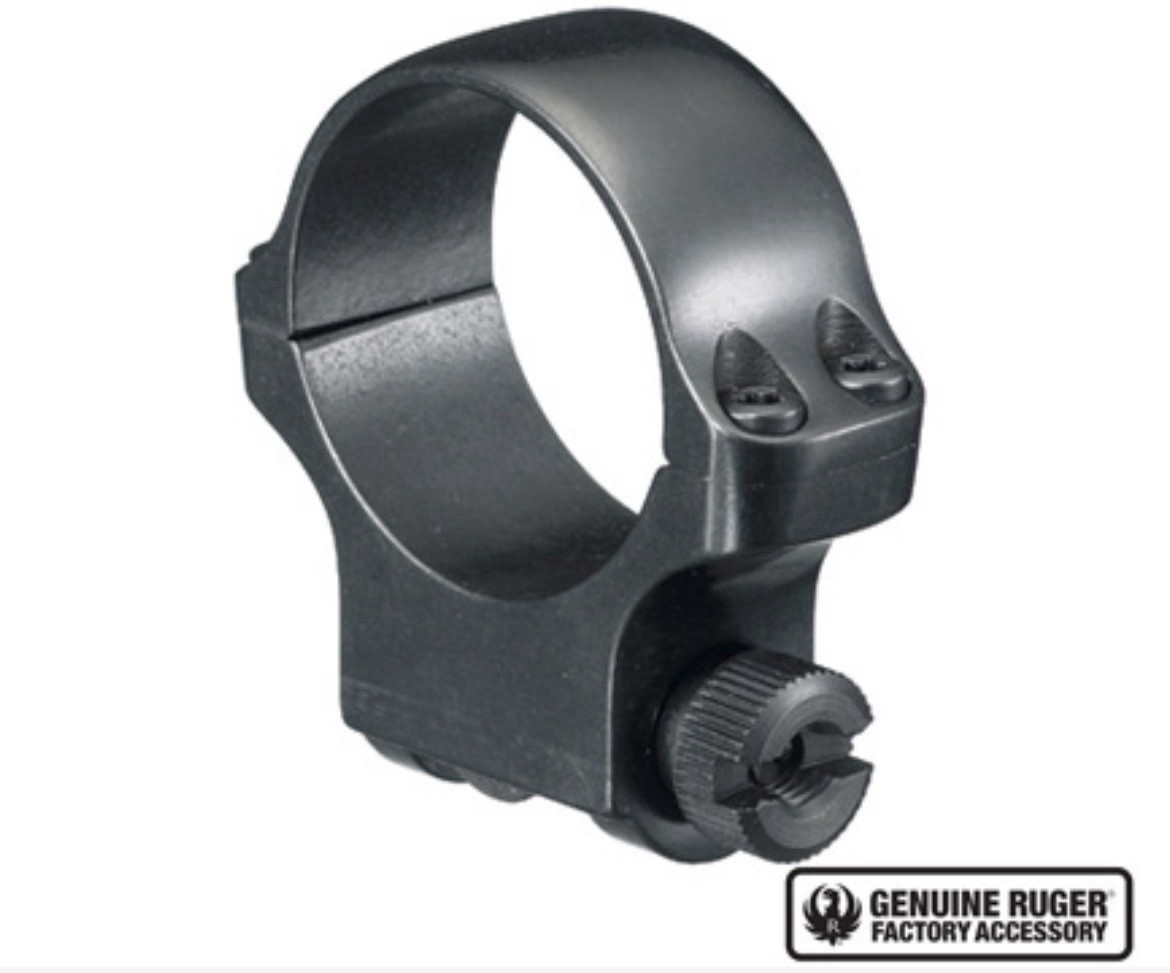 Ruger Standard Ring 30mm Medium 4B30 Blue Finish Genuine Ruger Factory Accessory Ruger Standard Ring 30mm Medium 4B30 Blue Finish Genuine Ruger Factory Accessory
