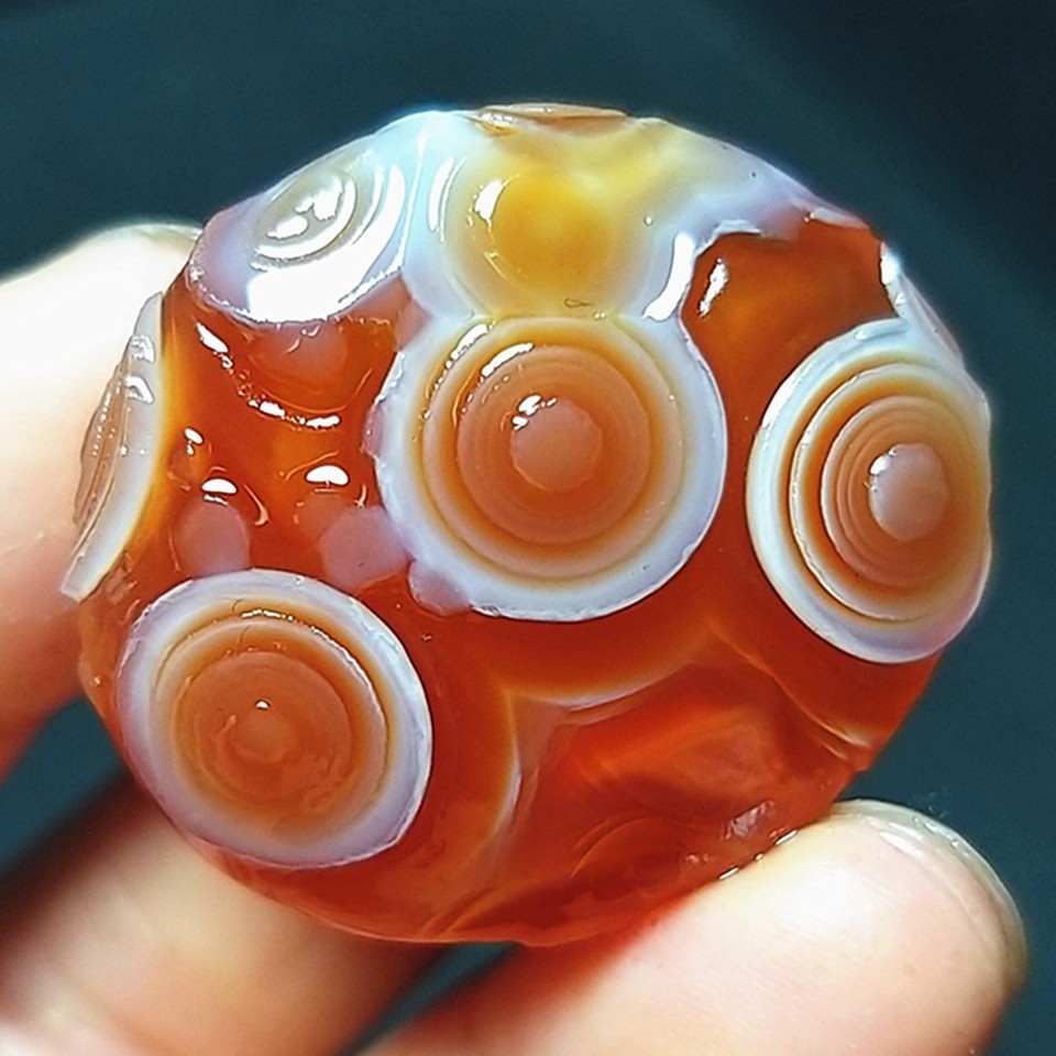 Rare 17G Natural Gobi Agate Eyes Agate/stone Madagascar AC1288