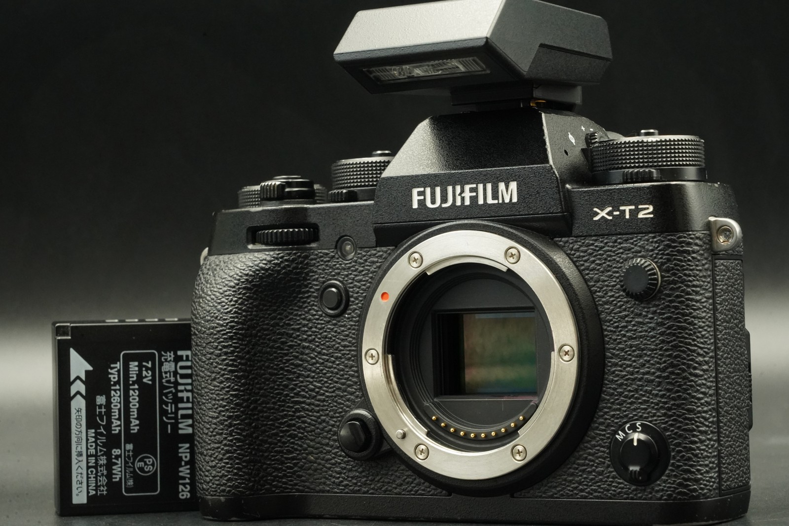 Fujifilm Fuji X-T2 Mirrorless Digital Camera -1 cut?- #12160