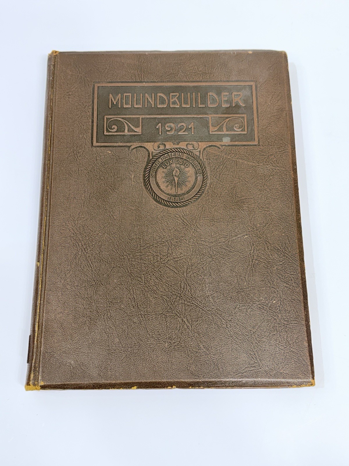 Antique 1921 Southwestern College yearbook Winfield Kansas Antique 1921 Southwestern College yearbook Winfield Kansas