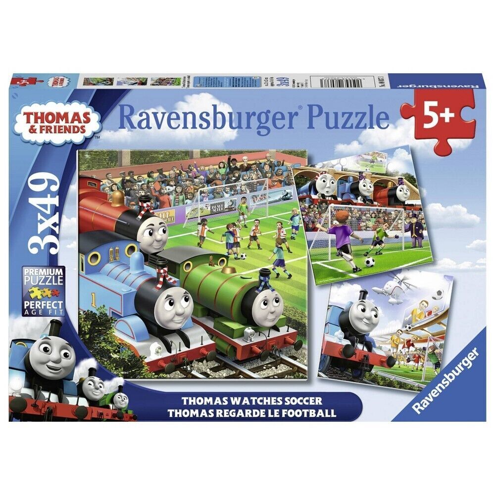 Ravensburger Thomas & Friends Puzzle Thomas Watches Soccer NEW Sealed Ravensburger Thomas & Friends Puzzle Thomas Watches Soccer NEW Sealed