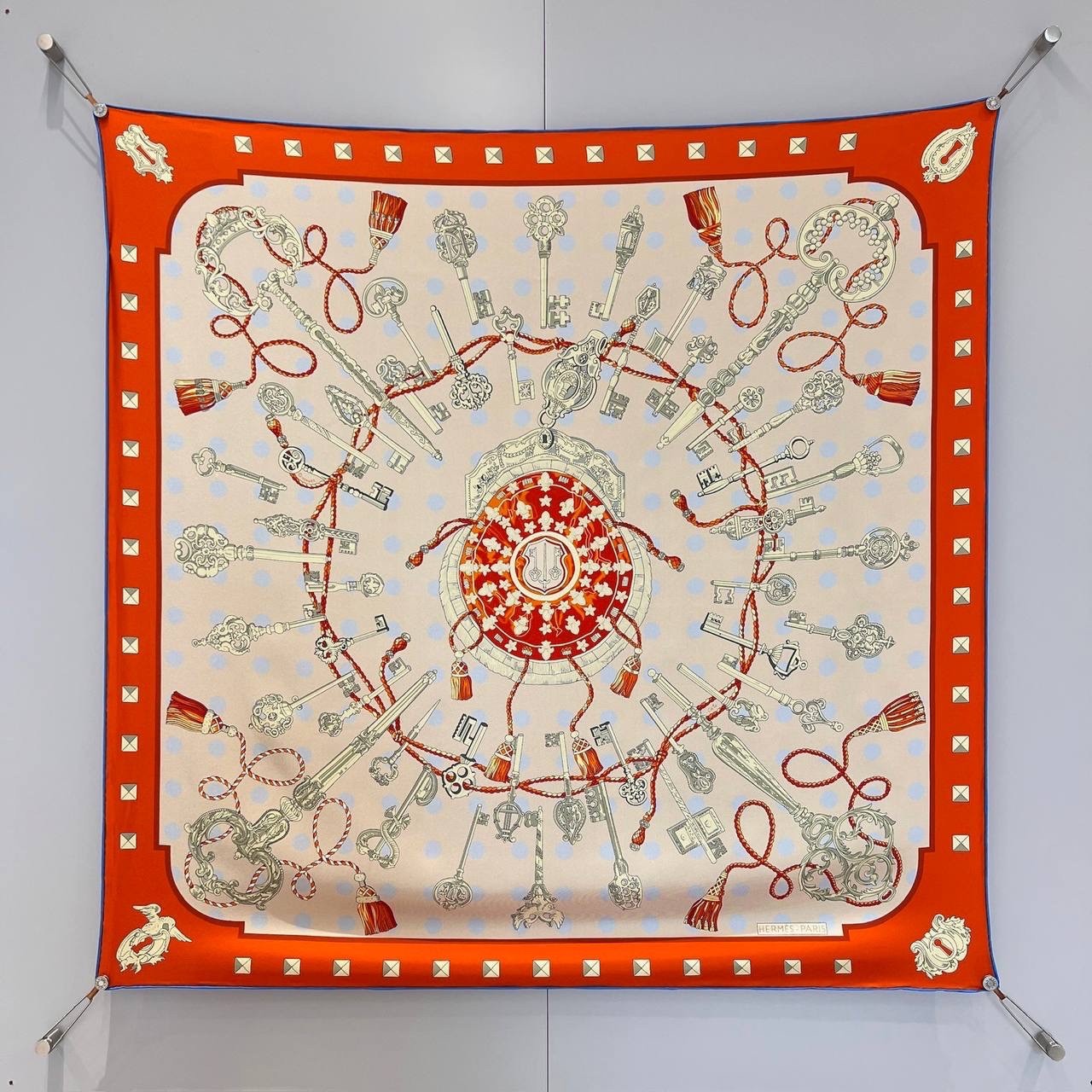 Hermes Paris Silk Scarf \ Hermes Paris Silk Scarf \