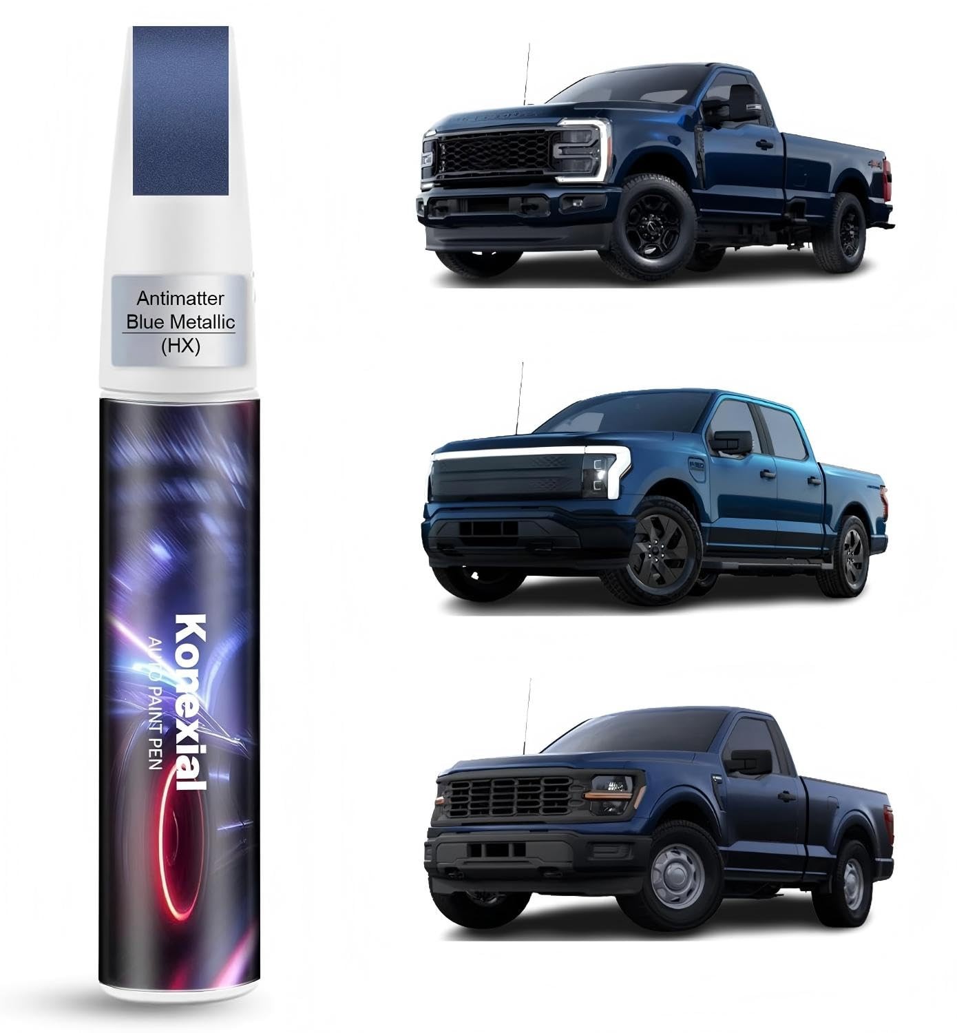 Ford Antimatter Blue Metallic HX Touch Up Paint Pen Scratch Repair Ford Antimatter Blue Metallic HX Touch Up Paint Pen Scratch Repair