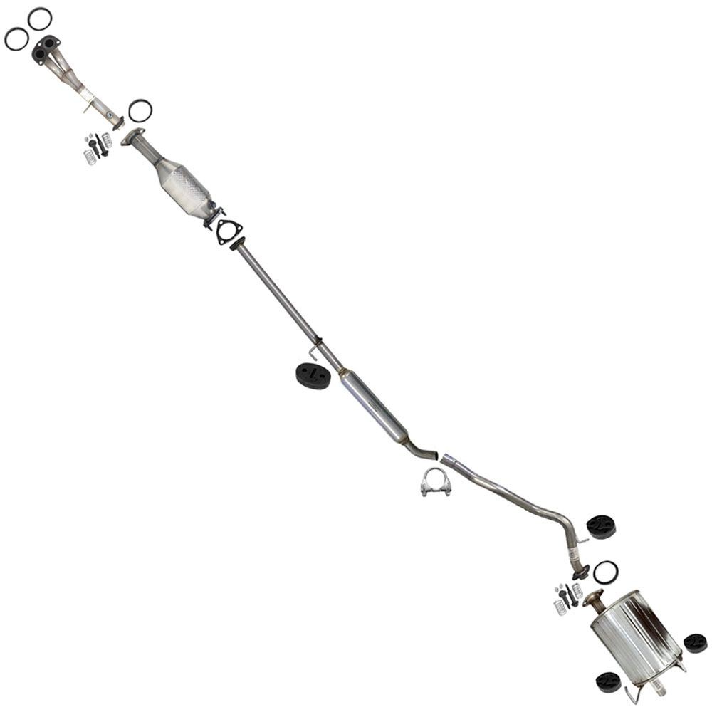 EPA Approved Complete Exhaust System Kit fits:1997-2001 Honda CR-V 2.0L