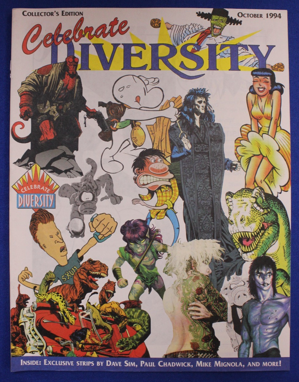 Celebrate Diversity Sampler Collector\'s Edition Diamond 1994 Early Hellboy HTF