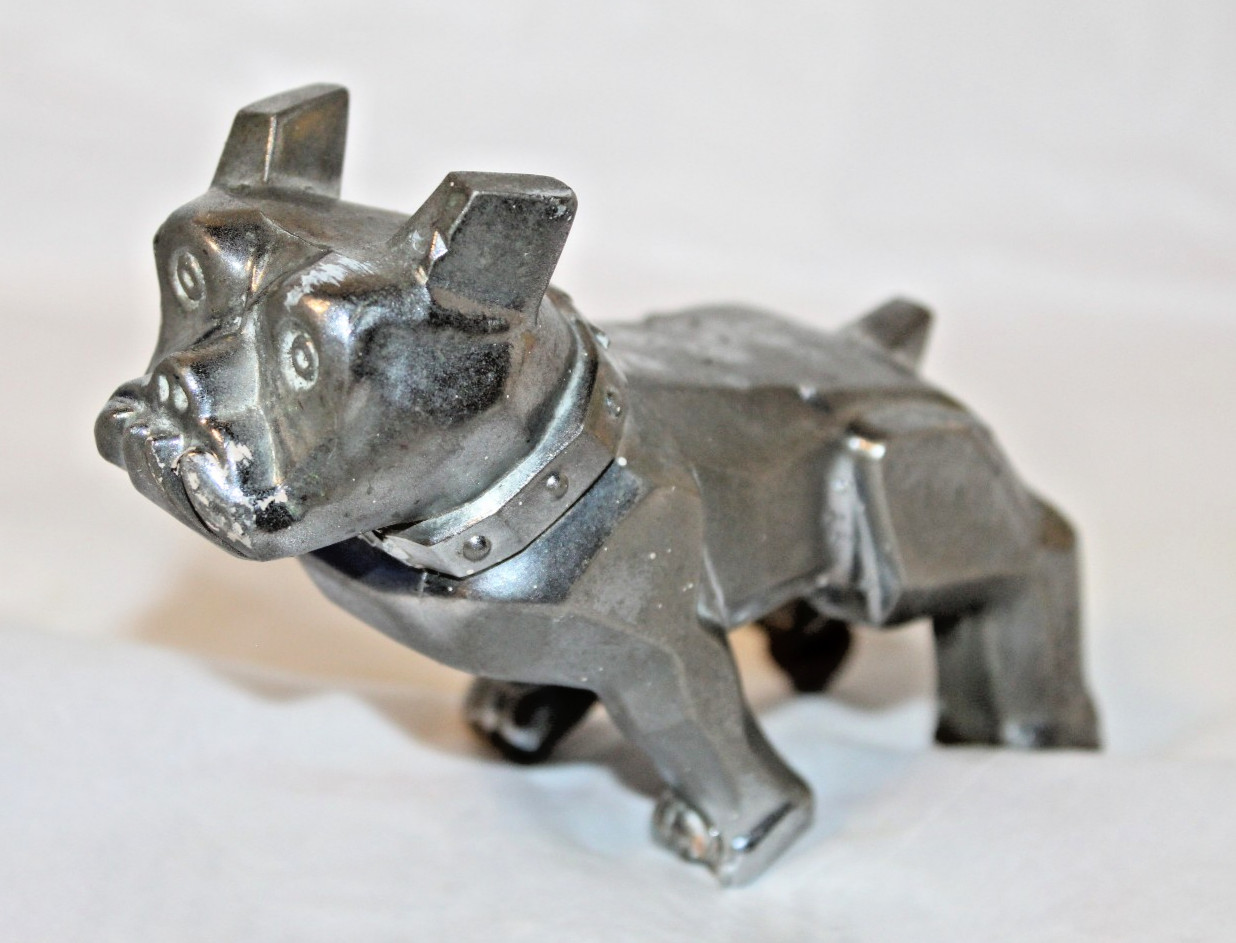 Vintage Mack Truck Chrome Bulldog Hood Ornament Design Pat. #87931 Vintage Mack Truck Chrome Bulldog Hood Ornament Design Pat. #87931