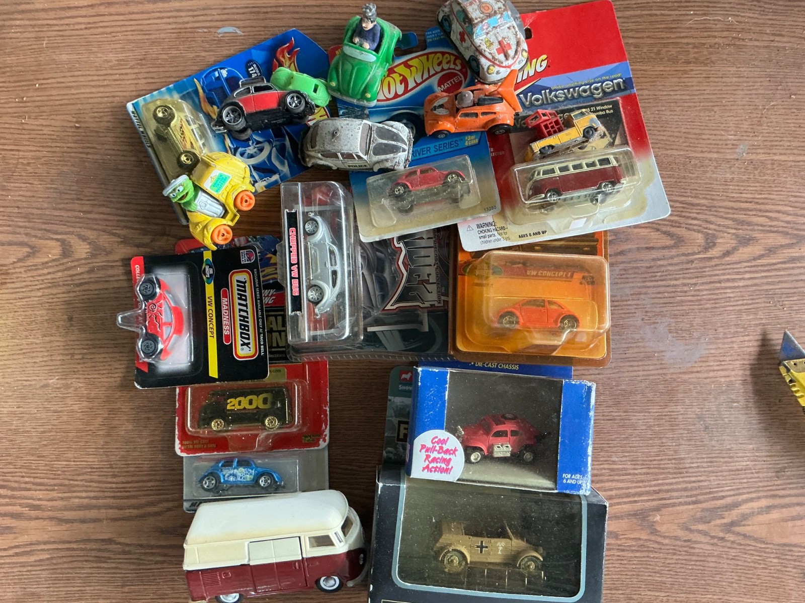 assorted vw toys lot vintage