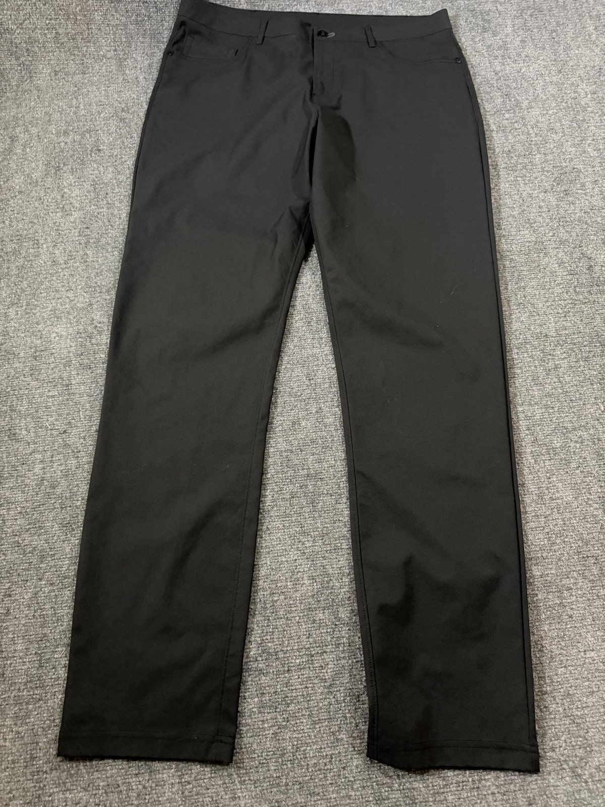Public Rec Pants Mens 36x32 Black Performance Stretch Chino Casual Travel Wear