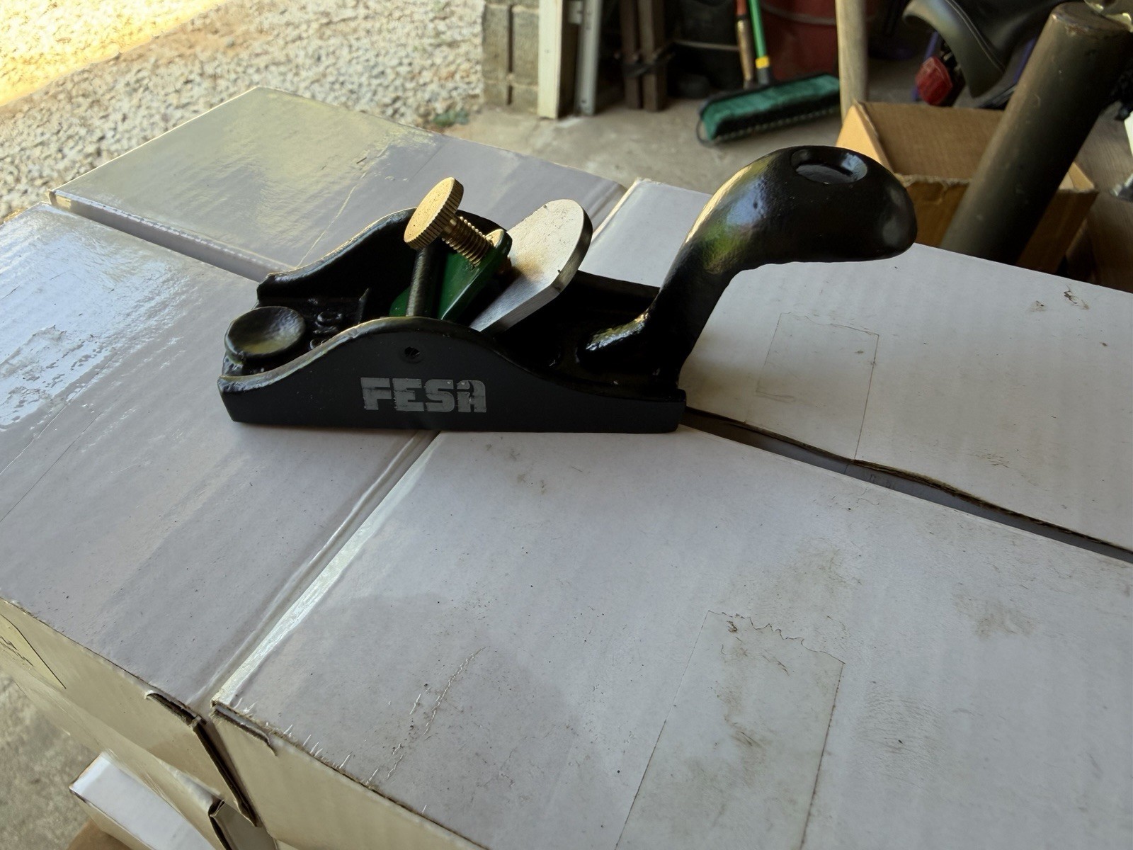 New FESA Small Squirrel Tail Block Plane New FESA Small Squirrel Tail Block Plane