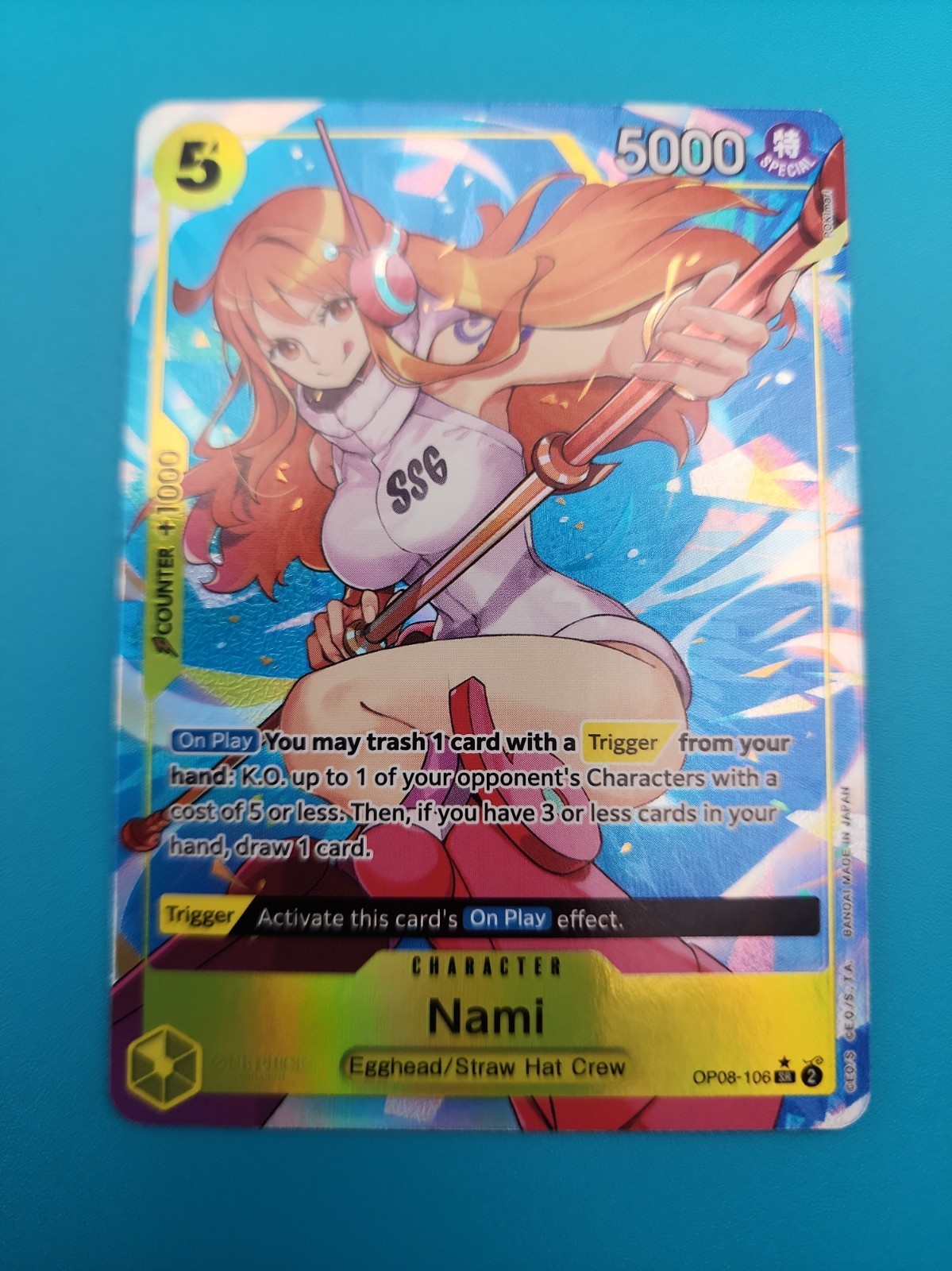 Nami (Parallel) OP08-106 Two Legends Foil Nami (Parallel) OP08-106 Two Legends Foil