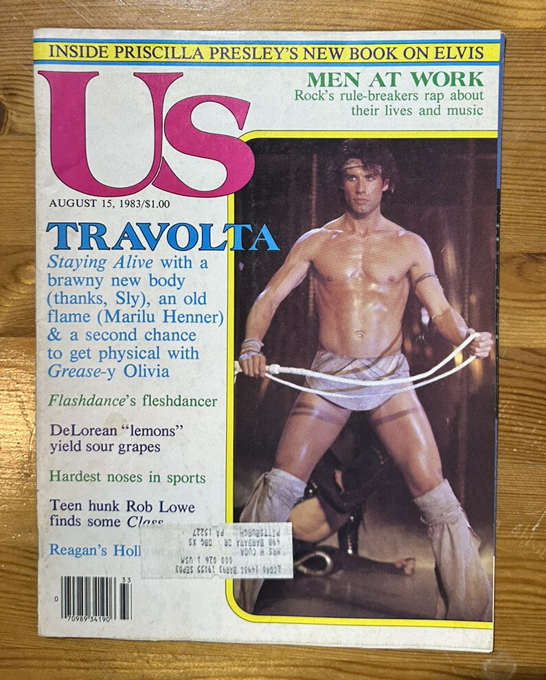 1983 August 15th Us Magazine, John Travolta (B10)