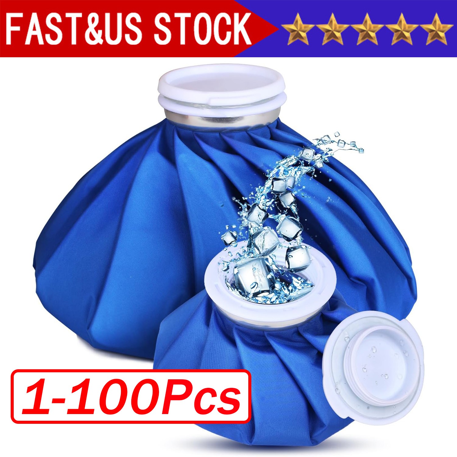 Ice Bags Packs Knee Neck Reusable Cold Relief Pain Headache Sport Injury Lot Ice Bags Packs Knee Neck Reusable Cold Relief Pain Headache Sport Injury Lot