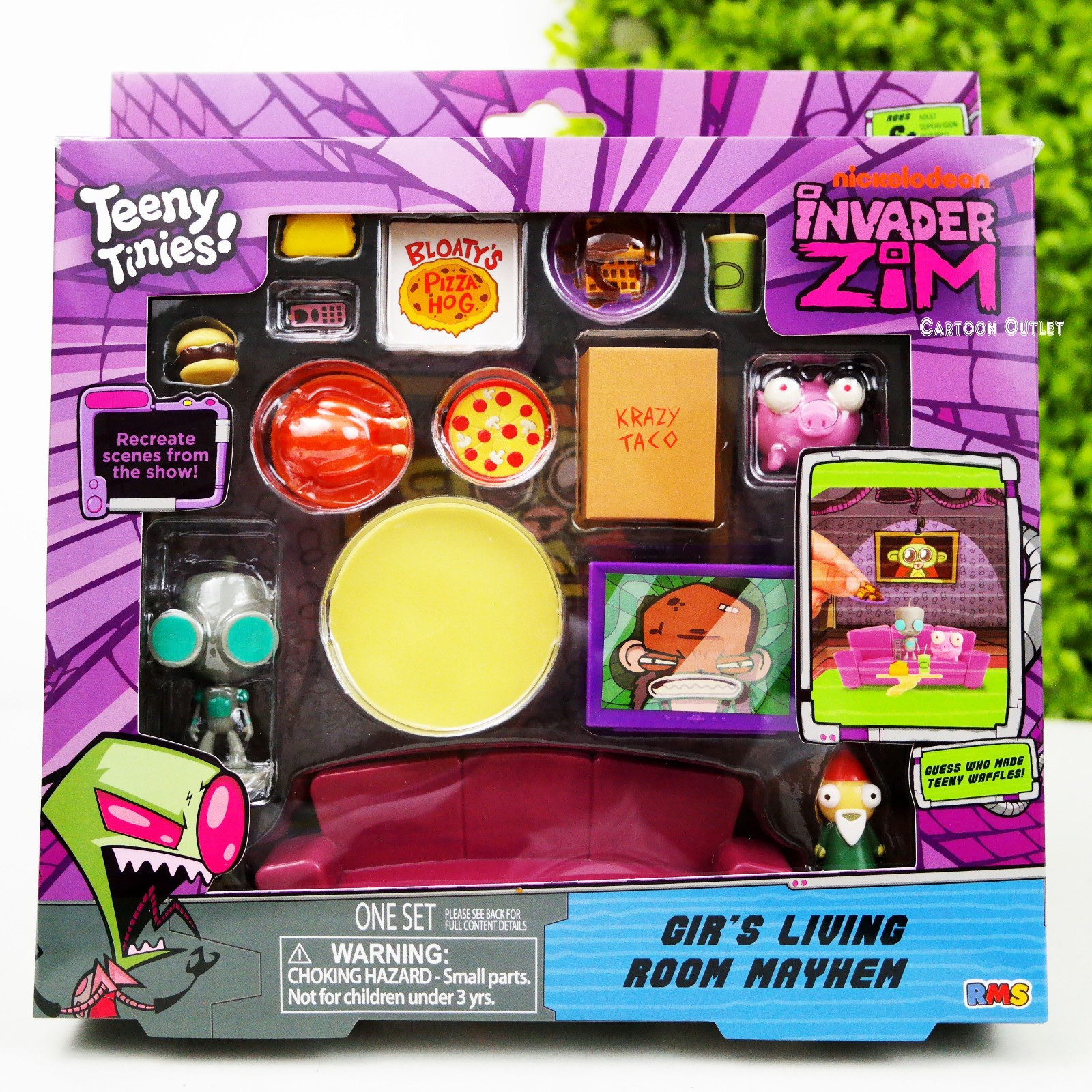 Teeny Tinies Invader Zim 15 pc Mini Gir's Living Room Mayhen New Teeny Tinies Invader Zim 15 pc Mini Gir's Living Room Mayhen New