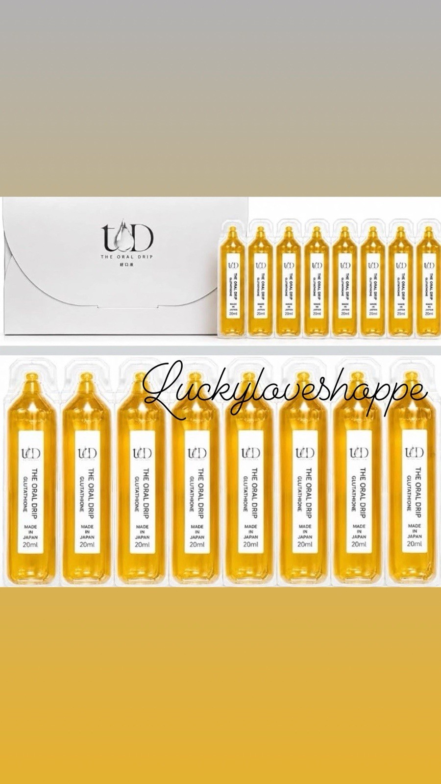 TOD The Oral Drip Glutathione Vitamin Liquid Shot Muscat Grape 20 ml TOD The Oral Drip Glutathione Vitamin Liquid Shot Muscat Grape 20 ml