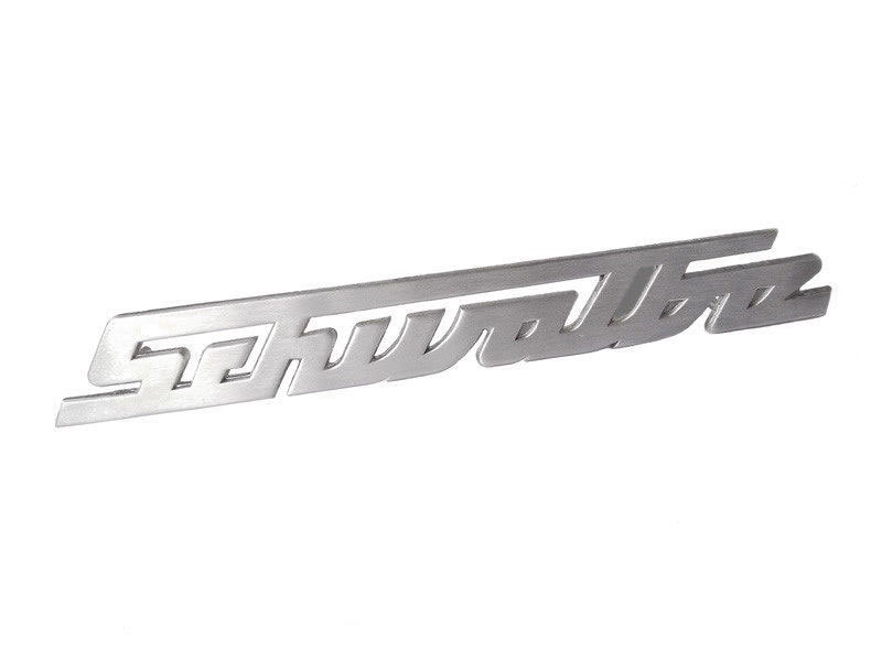 Simson Lettering Aluminum Silver schwalbe KR51 Knee Plate Emblem Logo