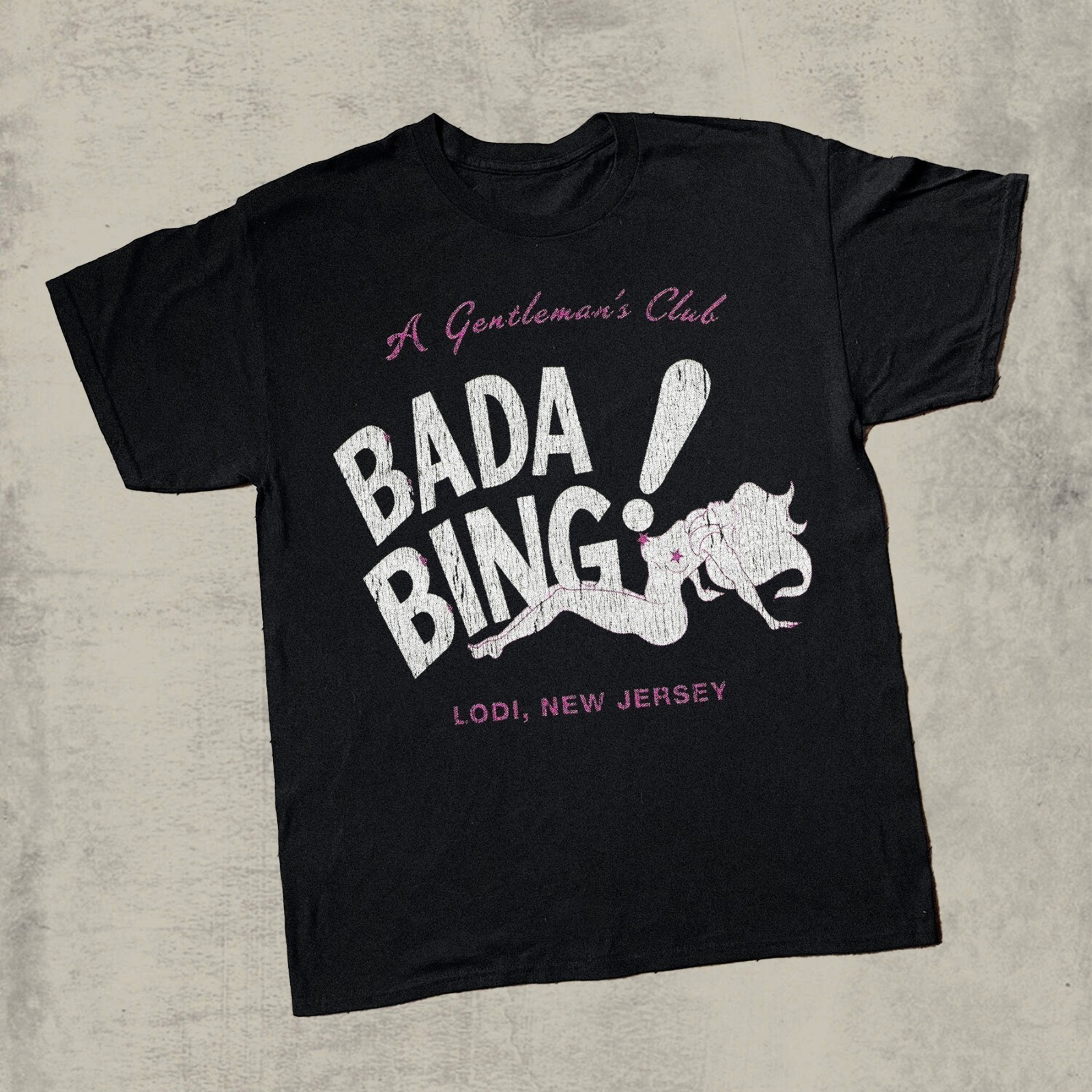 RETRO BADA BING SOPRANOS VINTAGE GRAPHIC T-SHIRT S-5XL