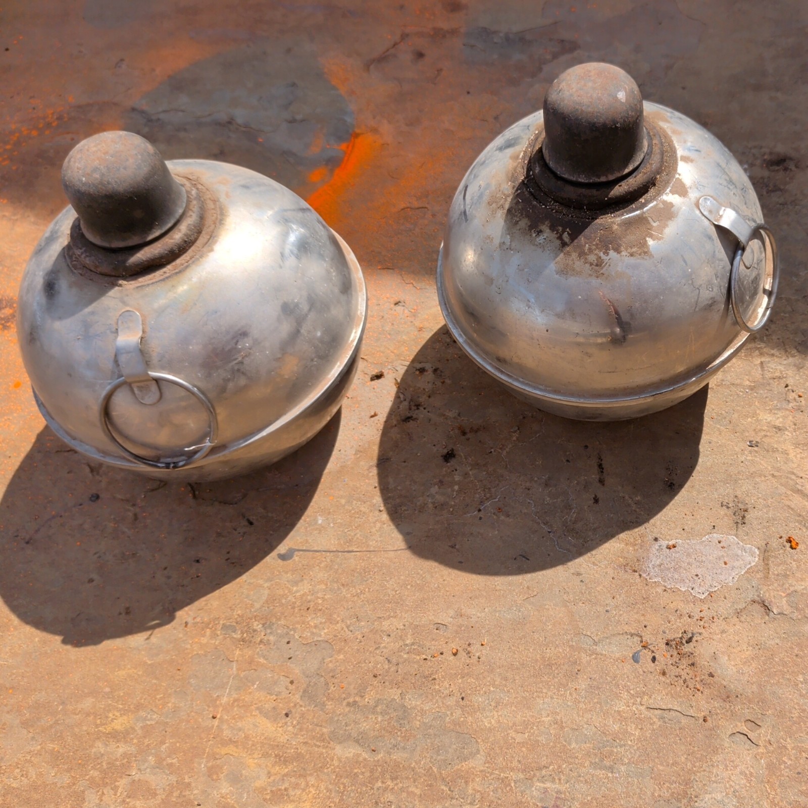 2 Antique (Auto / Car) Road Flare - With Cap 2 Antique (Auto / Car) Road Flare - With Cap
