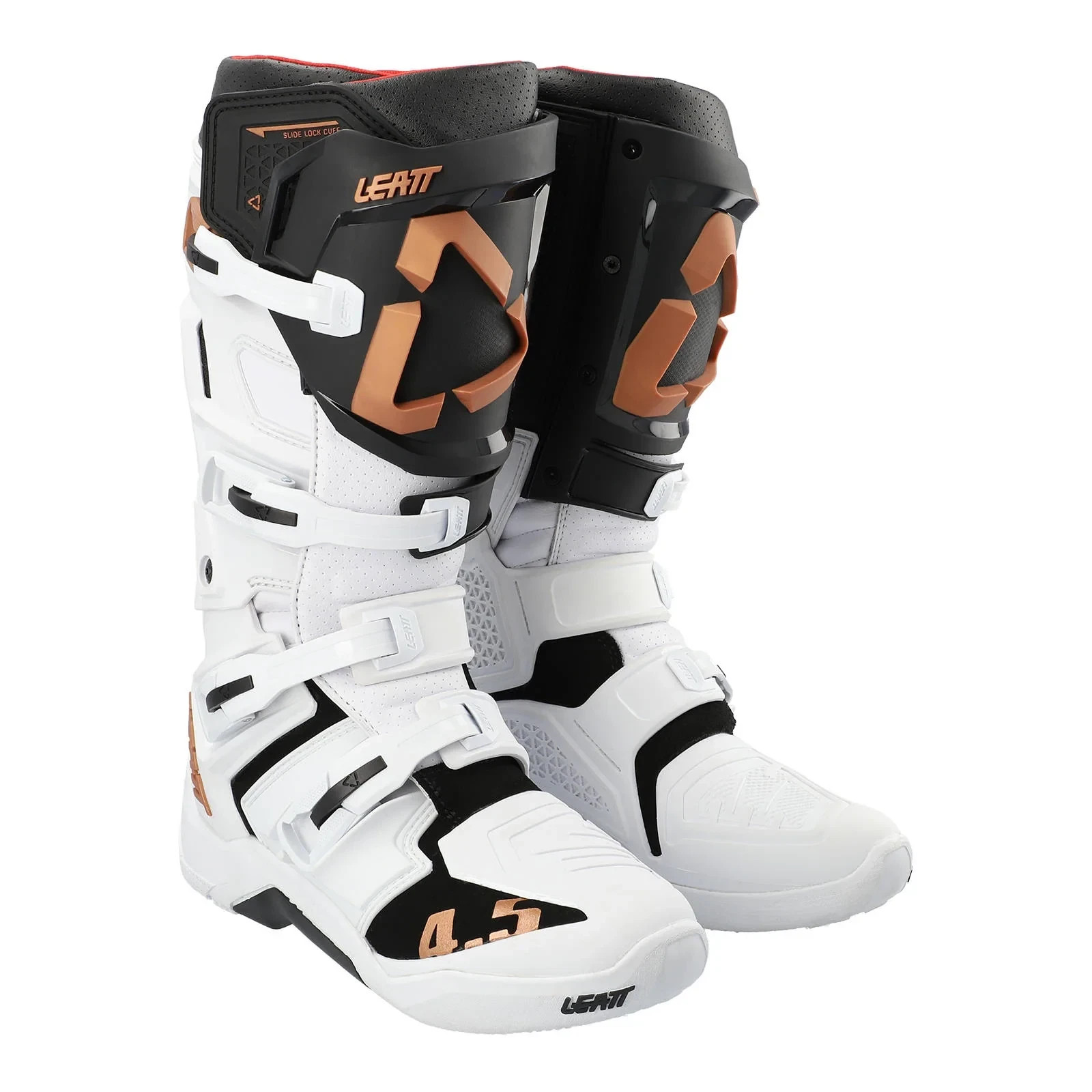 Leatt Men's 4.5 Dirt Bike Boot White Size 12 -3021100225