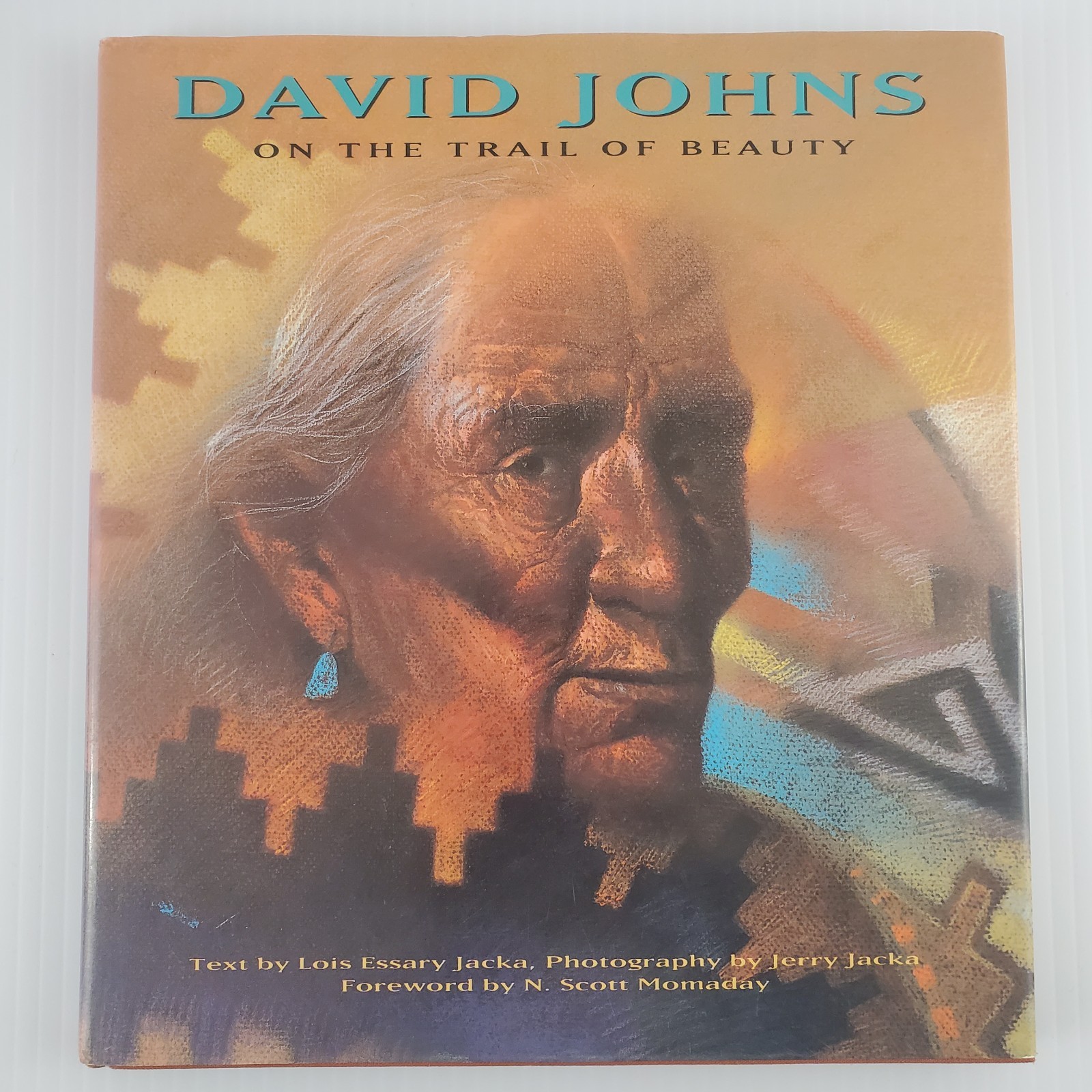 SIGNED David Johns On The Trail of Beauty Hardcover Dustjacket with Poster