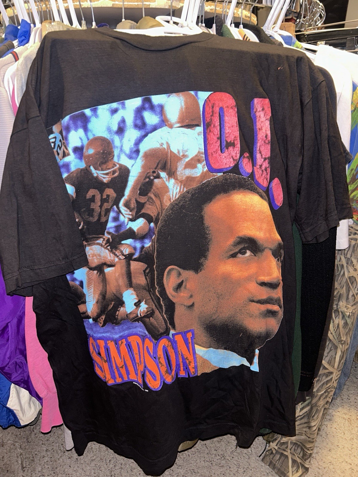 Vintage OJ Simpson Juice is Loose Archive USA Grail Rap Tee Read Description
