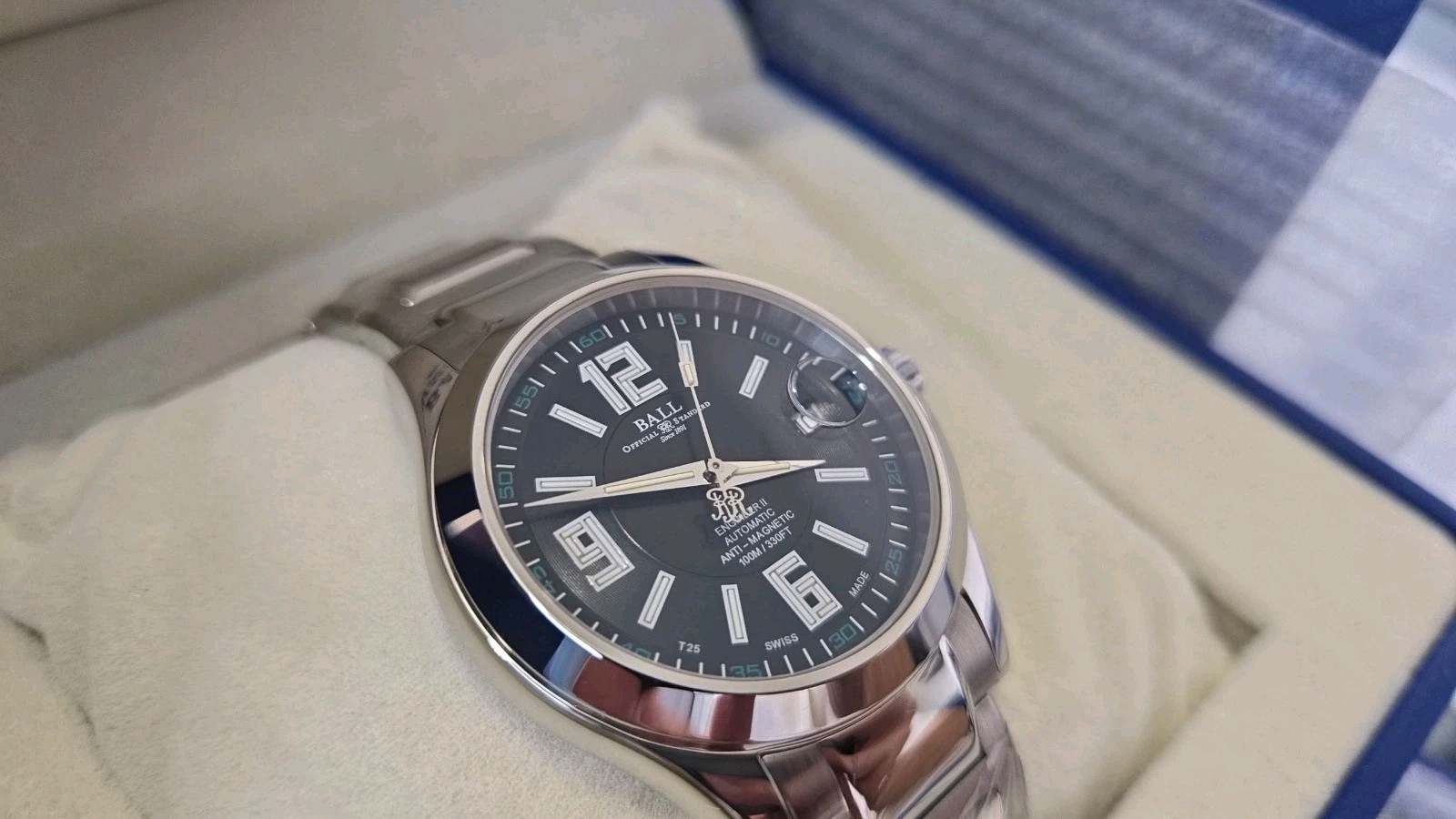 Ball Engineer II Automatic Black and Green Dial NM1020C-S4-BK (NEW)