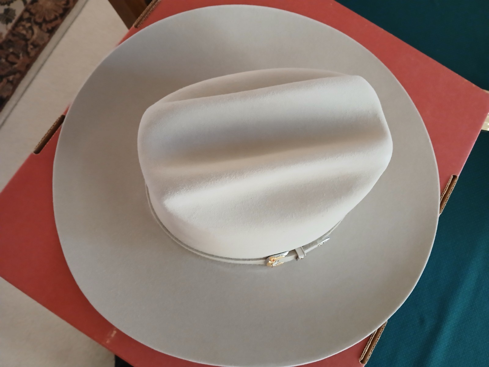 Stetson 5X Silver belly Patron Western Hat Vintage 1999 Stetson 5X Silver belly Patron Western Hat Vintage 1999
