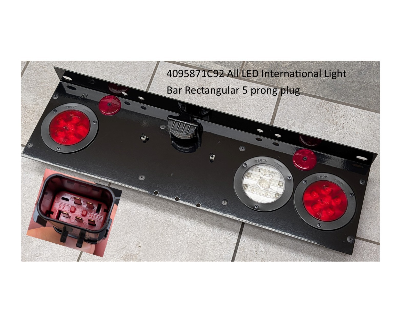 4095871C92 International Tail Light Panel Bar LT Prostar HX RH Lonestar Trucks 4095871C92 International Tail Light Panel Bar LT Prostar HX RH Lonestar Trucks